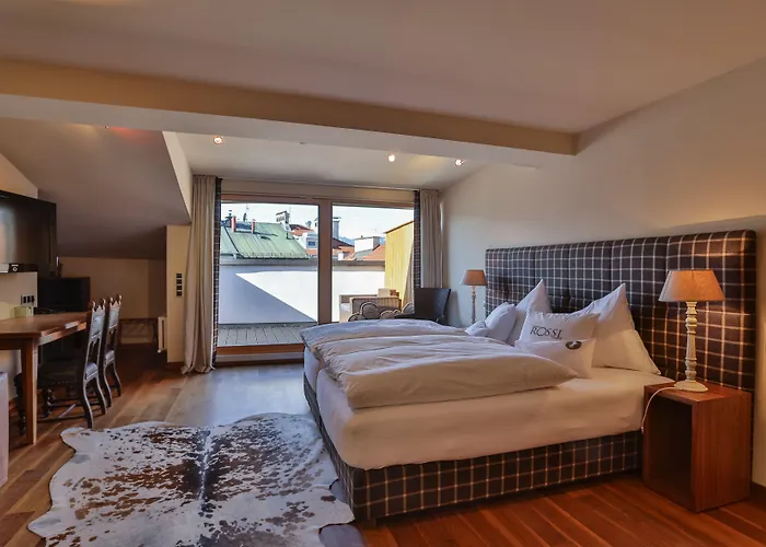 酒店 Boutiquehotel Weisses Roessl 因斯布鲁克